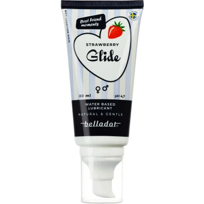 Bild av Belladot Lubricant Strawberry Water Based 80 ml