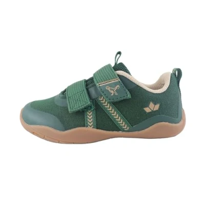 Bild av LICO Aride V Unisex Sneakers för barn, Storlek: 36, Oliv/beige Textil/syntet