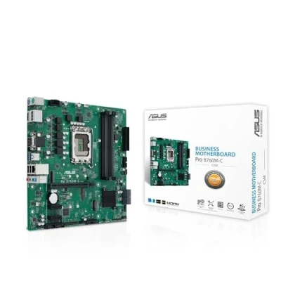 Bild av ASUS PRO B760M C CSM Moderkort Intel B760 LGA1700 socket DDR5 RAM Micro ATX