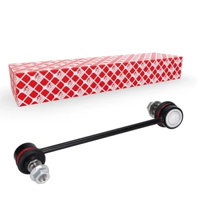Bild av FEBI BILSTEIN 41641 Biellette de barre stabilisatrice Essieu avant droit 212 M12 x 1,25 avec écrou autobloquant Acier noir KIA: Soul I