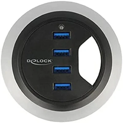 Bild av USB HUB 62868 Delock 4 port USB3.0 bordsinstallation