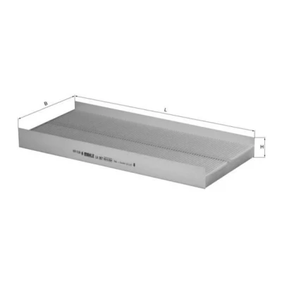 Bild av MAHLE ORIGINAL LA 357 Filtre d&#039;habitacle à particules 495,0 225 48,0