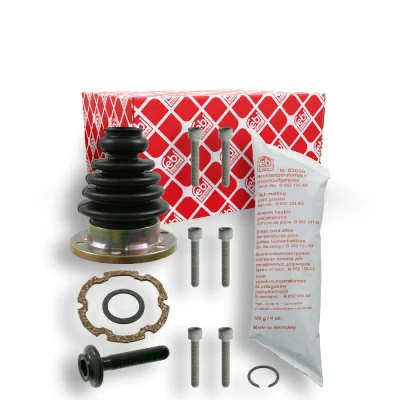 Bild av FEBI BILSTEIN 08800 Soufflet de Cardan Essieu avant, du côté boîte vitesses Caoutchouc AUDI: Coupe B3, 80 B4 Berline, Avant