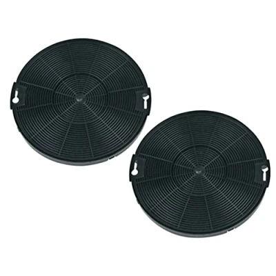 Bild av Aktivt kolfilter rund uppsättning köksfläkt som typ EFF75 alternativ Electrolux AEG 4055093712 Faber 112.0067.944 Franke 112.0067.942 även Zanussi Zanker Progress efg pdp zhg hc