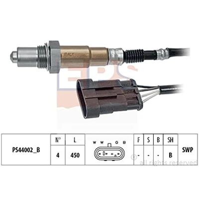 Bild av EPS 1.998.242 Sonde lambda Made in Italy OE Equivalent chauffé, planaire, Filetage prégraissé ALFA ROMEO: 147, 156 Berline, GTV