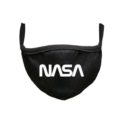 Bild av Headzone Svart Mask 1 Pack NASA 2 Black Face @ Hatstore