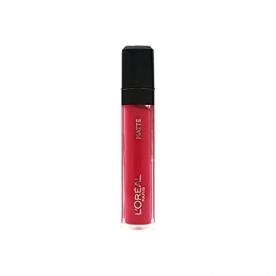 Bild av L&#039;Oréal Paris läppar smink infällbar Le Gloss matta, 407 rök me up/läppglans för fulla och välskötta upp till 5 h, 1 pack