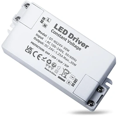 Bild av REYLAX LED Transformator 24V 30W 1.25A Drivrutin AC 220V till DC Konstant Spänning Strömförsörjning Förare Adapter för Strip Ljus G4 MR11 MR16 Glödlampor