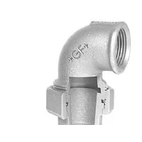 Bild av +GF+ Union elbow galvanized conical for m 1