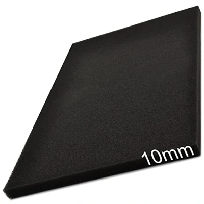 Bild av Easyboost Luftfilter skum 28x15cm tjock 10mm skärning för skotrar motorcyklar fyrhjulingar gräsklippare röjsågar blåsmaskiner motorsågar generatorer pocketbikes