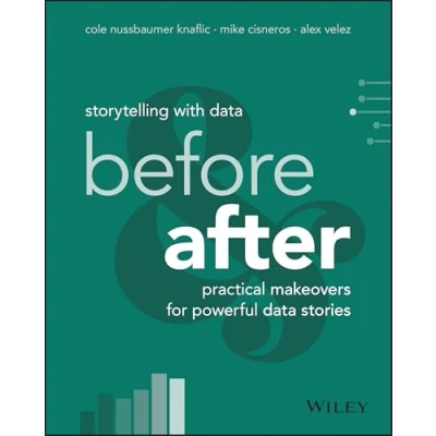 Bild av Storytelling with Data: Before and After Practical Makeovers for Powerful Data Stories