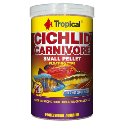 Bild av Tropical Cichlid Carnivore Small Pellet 1000 ml