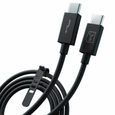 Bild av 3MK 5903108515139 Câble de recharge USB noir
