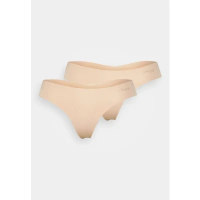 Bild av Sloggi Hipstring 2 PACK String, Storlek: XS, Cameo brown