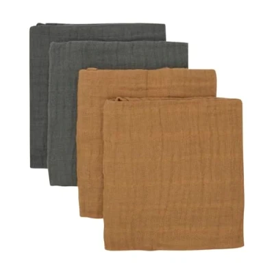 Bild av Pippi Muslinfilt 4 pack, Indian Tan