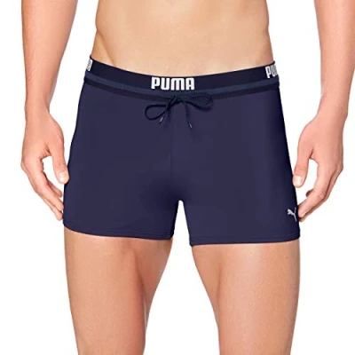Bild av PUMA herrlogotyp simning badbyxor för män