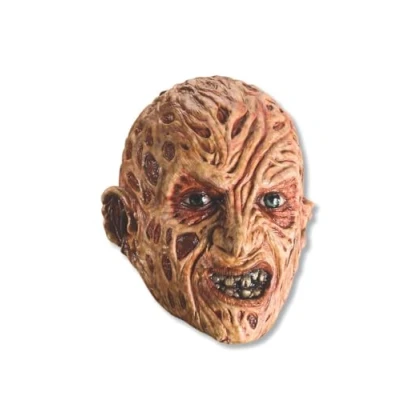 Bild av Rubie&#039;s Officiell vuxen Freddy Krueger 3/4 vinylmask Nightmare on Elm Street kostym en storlek