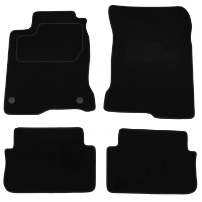 Bild av MAMMOOTH A041 RNT275 PRM 01 Ensemble de tapis sol Textile avant et arrière 4 noir Sur mesure RENAULT: LAGUNA 3, 3 Grandtour
