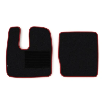 Bild av F CORE VELOUR MT04 RED Ensemble de tapis sol Textile avant 2 Rouge Sur mesure