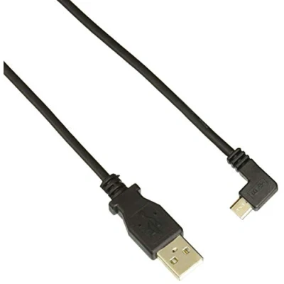 Bild av StarTech.com Micro USB laddning/synkkabel St/St vinklad till höger 2 m mikro laddningskabel