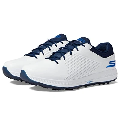 Bild av Skechers Go Golf Elite 5 gf, herr, Vit/blå, 42.5 EU