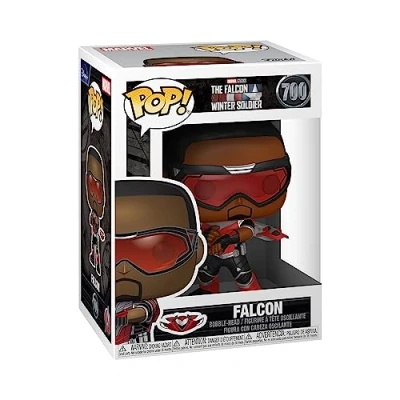 Bild av Funko Pop ! merveille: le Faucon et Soldat de l&#039;Hiver Faucon, 10 cm