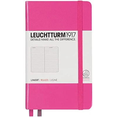 Bild av Notes Pocket Leuchtturm1917 w linie rózowy