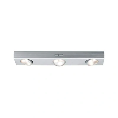 Bild av Paulmann 70635 LED möbellampa jiggle, 3 spot inkl. x 0,18 watt dimbar skåplampa krom matt plast kök 000 K