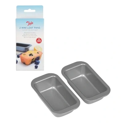 Bild av Tala Everyday 10A11617 varje dag non stick uppsättning med 2 mini limppannor, kolstål, grå