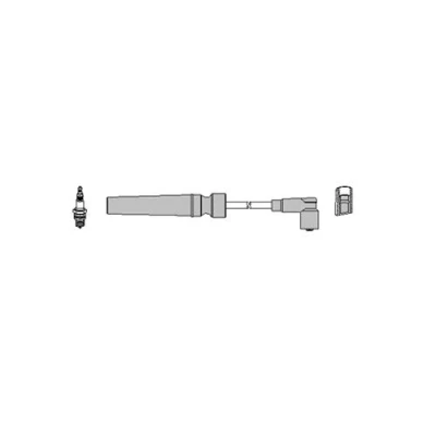 Bild av HITACHI 134119 Jeu De Fils d&#039;Allumage CHEVROLET: Lacetti 5 portes, Nubira Berline, DAEWOO: Berline