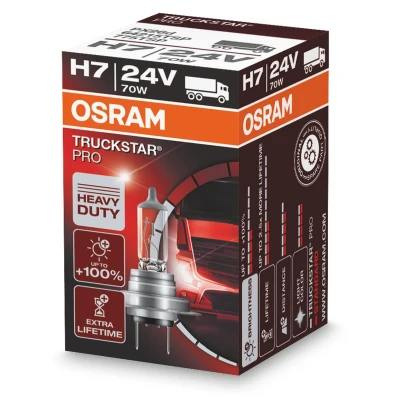 Bild av OSRAM 64215TSP Ampoule, projecteur longue portée H7 24V 70W Halogène MERCEDES BENZ: ATEGO 2, SCANIA: P,G,R,T series