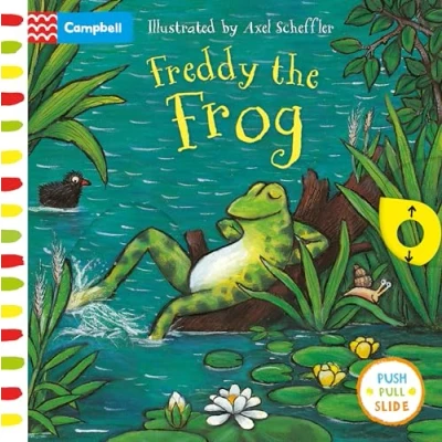 Bild av Freddy the Frog: A Push, Pull, Slide Book