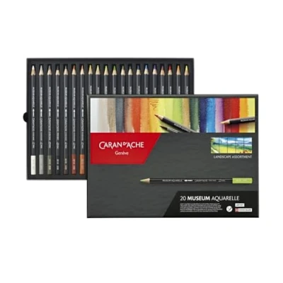 Bild av Caran d&#039;Ache Artist Pennor, Flerfärgad, 20 Count (Paket med 1)