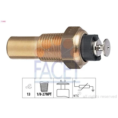 Bild av FACET 7.3005 Sonde De Température Liquide Refroidissement Made in Italy OE Equivalent OPEL: Corsa B 3/5 portes, Calibra A