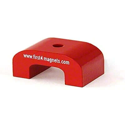 Bild av Magnet Experts F4M812 1 medium hästsko magnet, röd