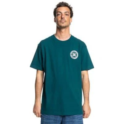Bild av DC Shoes Corpo Unisex Tshirt med print, Storlek: XS, Deep teal