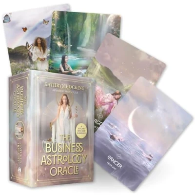 Bild av The Business Astrology Oracle: A 62 Card Deck and Guidebook