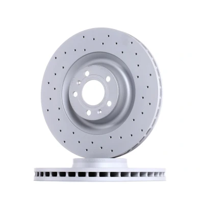 Bild av ZIMMERMANN SPORT COAT Z 100.3305.52 Disque de frein 360 34 10/5 5 112 ventilé l&#039;intérieur, troué revêtu AUDI: A8 D3, A6 C6 Avant, Berline