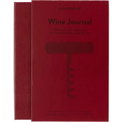Bild av Moleskine Wine Journal, Theme Notebook Hardcover to Collect and Organise Your Large Size 13 x 21 cm 400 Pages