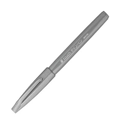 Bild av Pentel SES15C N mjuk vattenbaserad penselpenna för skissning, grå