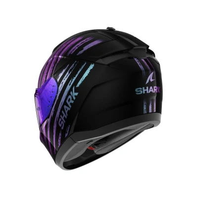 Bild av SHARK HE1120E KXK M Integralhjälmar svart, violett Unisex ECE 22.06