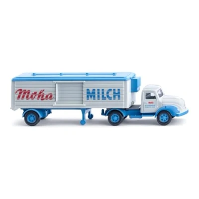 Bild av Wiking 052004 H0 Byggmodell Lastbil Magirus S3500 Kylbagageletåg Moha mjölk