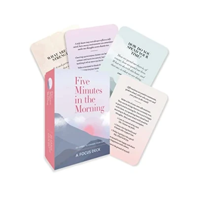 Bild av Five Minutes in the Morning a Focus Deck: 50 Cards to Change Your Day