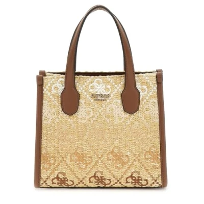 Bild av Guess Silvana 2 COMP MINI TOTE Handväska, Storlek: One Size, Cognac