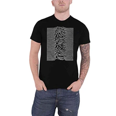Bild av Joy Division Unisex T Shirt: Unknown Pleasures (Back Print) (Large)
