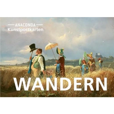 Bild av Postkarten Set Wandern: 18 Kunstpostkarten aus hochwertigem Karton. ca. 0,28EUR pro Karte: 82