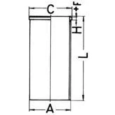 Bild av Cylinderhylsa KOLBENSCHMIDT 89025190