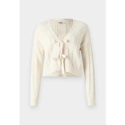 Bild av Onlfia Ls String Cardiga KNT Noos, Whitecap grå, S