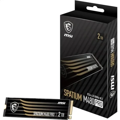Bild av MSI SPATIUM M480 Pro PCIe 4.0 NVMe M.2 2TB