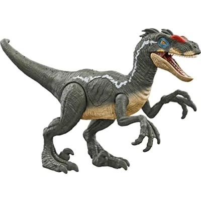 Bild av Jurassic World Artikulerad leksak dinosaurie Raptor, gåva +4 år (Mattel HNC11)